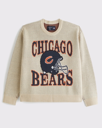 NFL Chicago Bears Crew Sweater | NFL Chicago Bears | Abercrombie.com