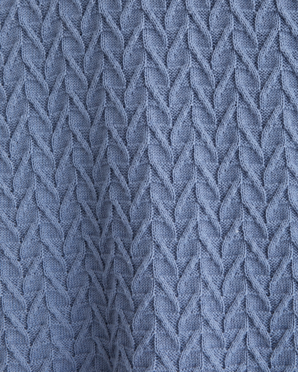 Pima Cotton Johnny Collar Sweater Polo