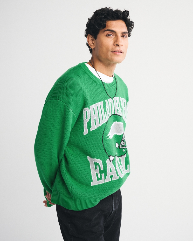 Philadelphia Eagles Crew Sweater