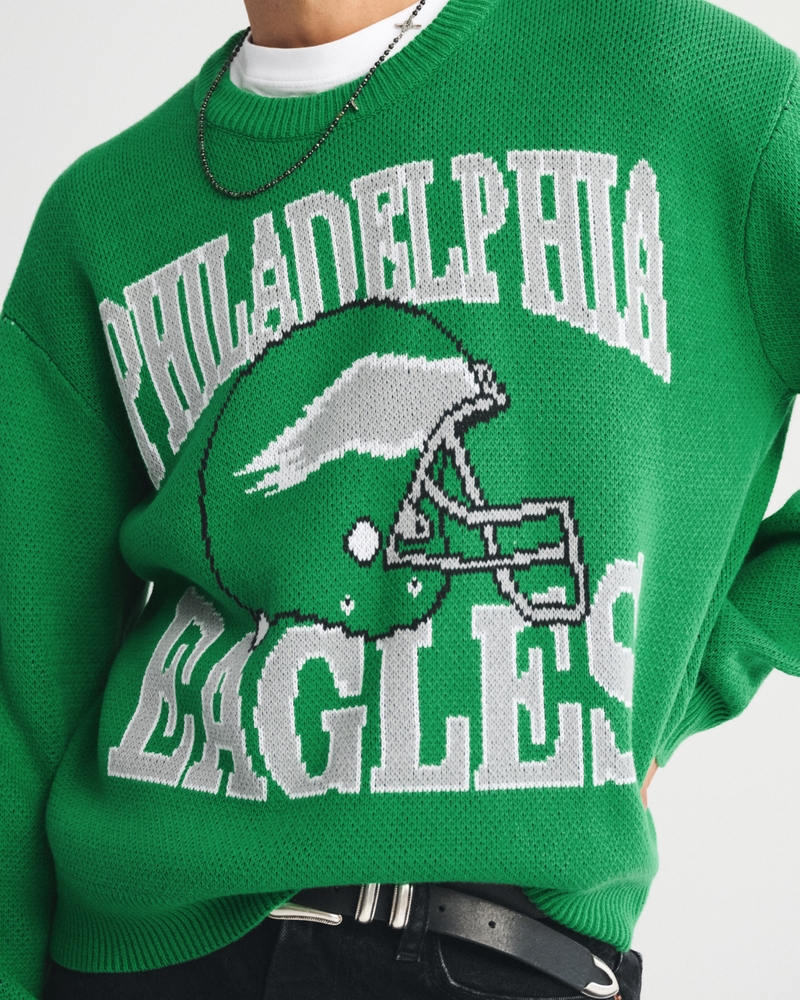 Philadelphia Eagles Crew Sweater