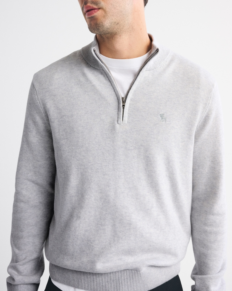 Icon Quarter-Zip Sweater