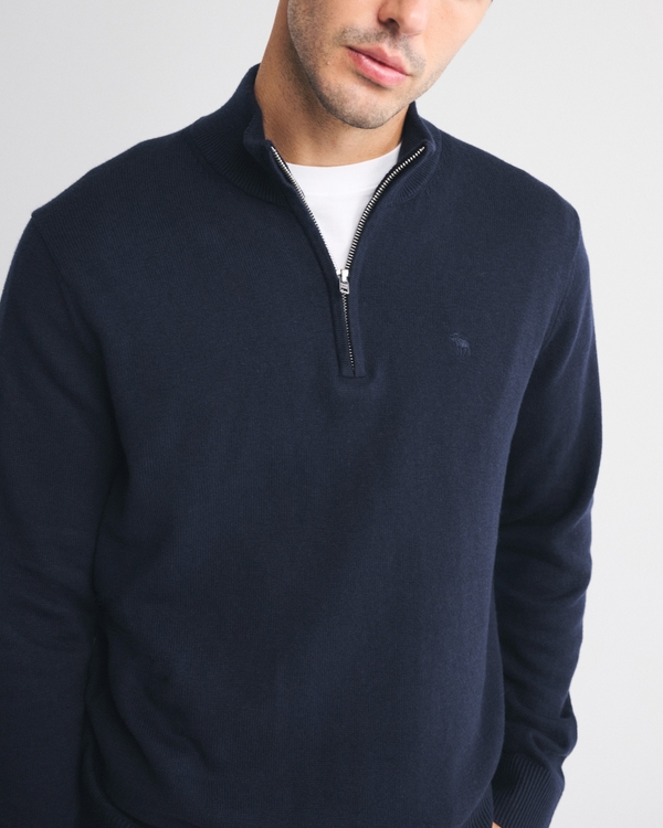 Icon Quarter-Zip Sweater