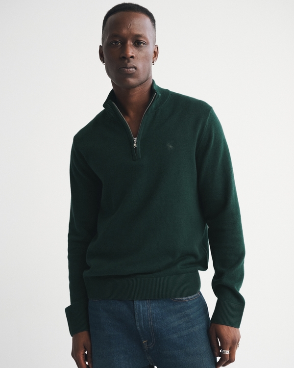 Icon Quarter-Zip Sweater