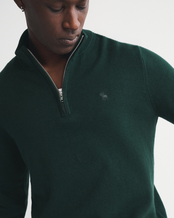 Icon Quarter-Zip Sweater