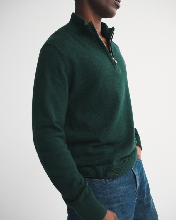 Icon Quarter-Zip Sweater