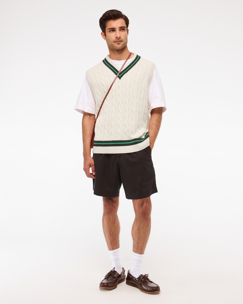 Cricket Cable Sweater Vest