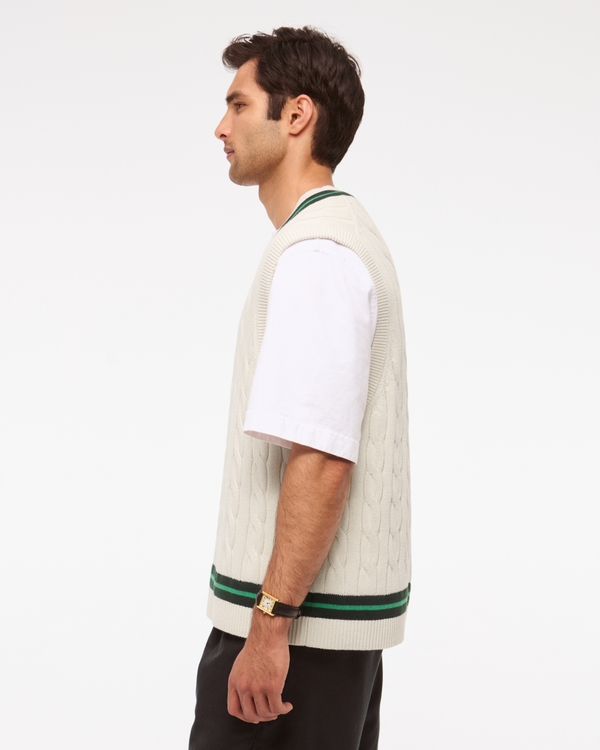 Cricket Cable Sweater Vest
