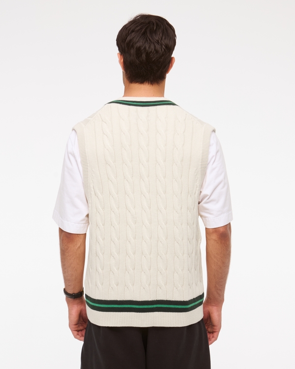 Cricket Cable Sweater Vest