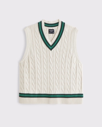 Cricket Cable Sweater Vest