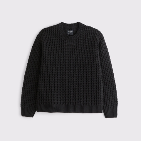 Мужские свитеры Abercrombie & Fitch Chunky Waffle Crew Sweater