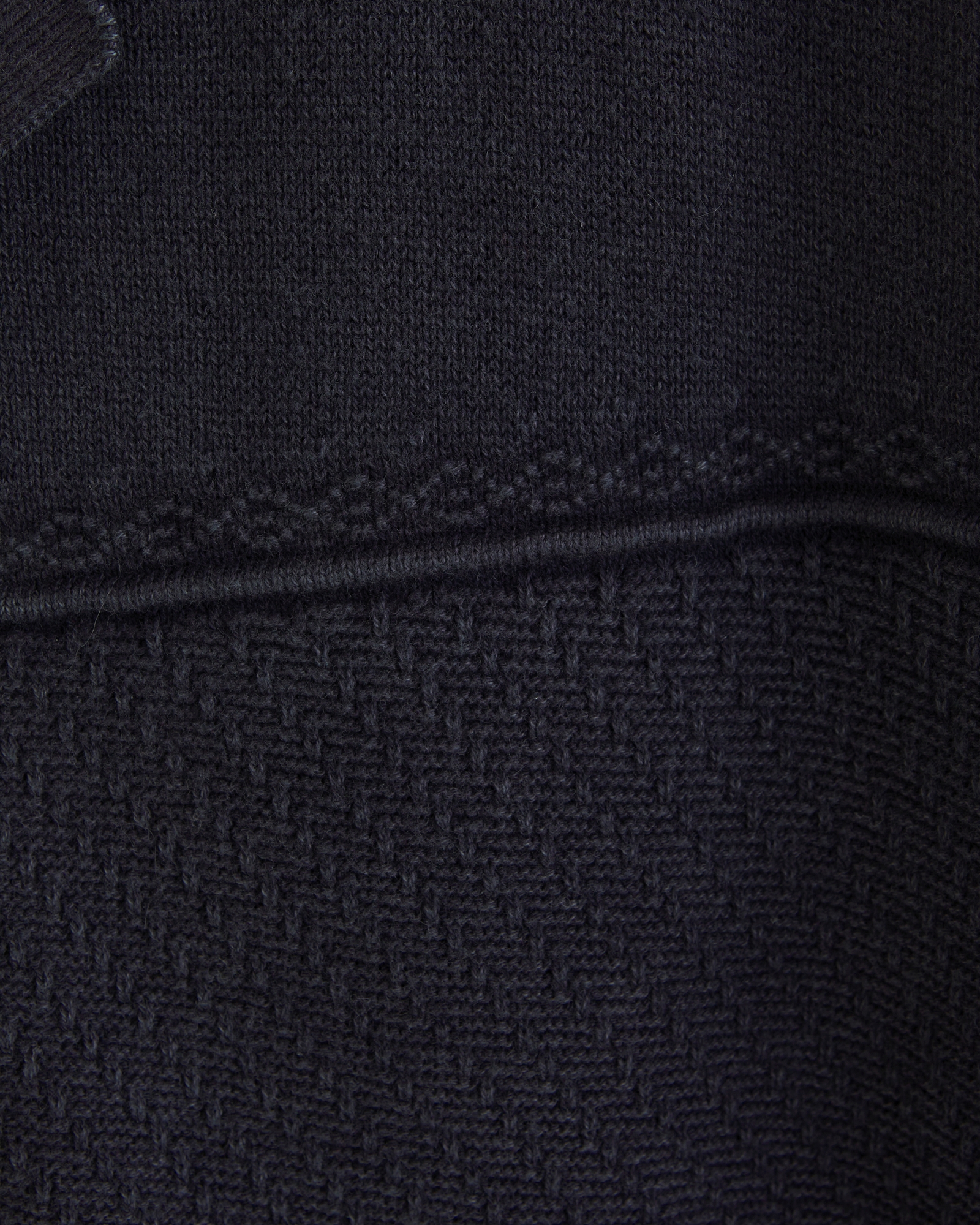 Western Button-Through Sweater Polo
