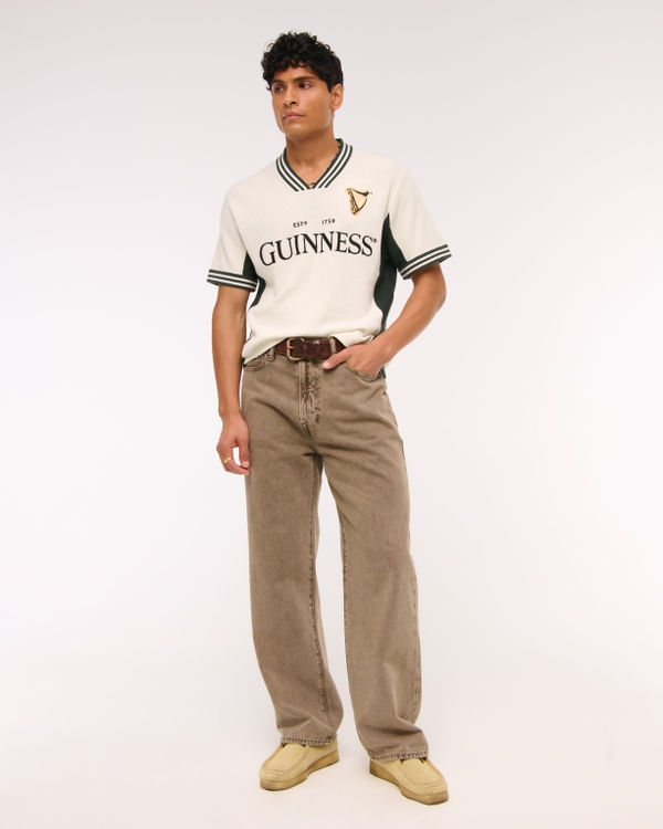 Guinness Soccer Jersey-Inspired Sweater, Cream view 2