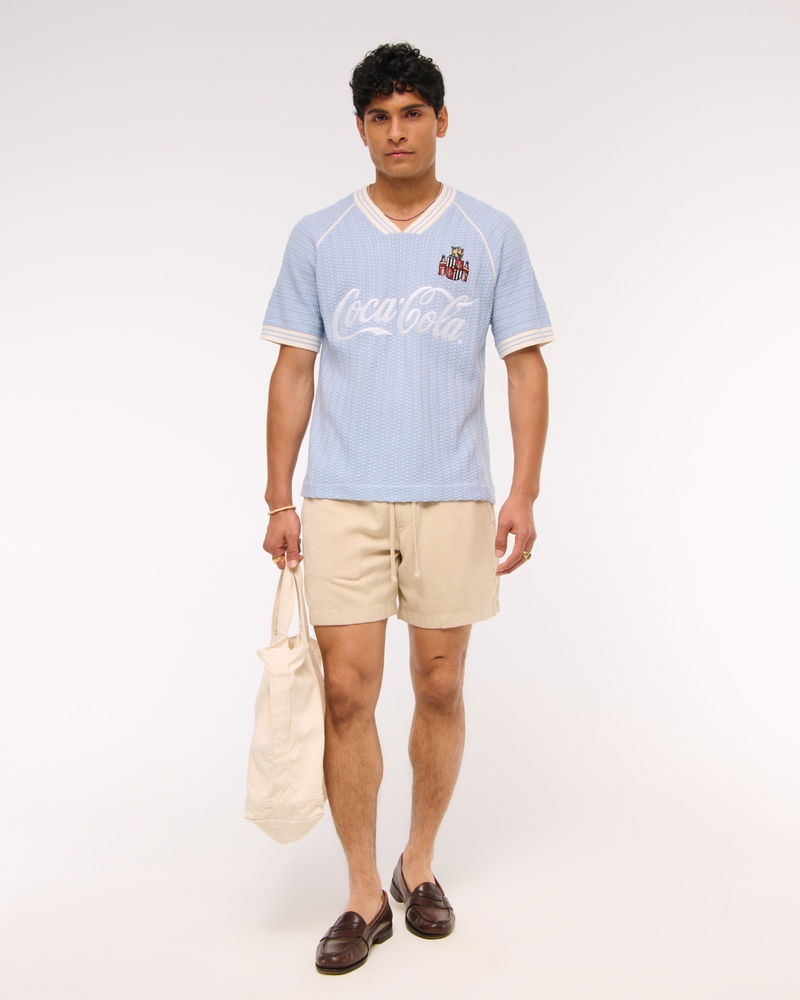 Coca-Cola Soccer Jersey-Inspired Sweater