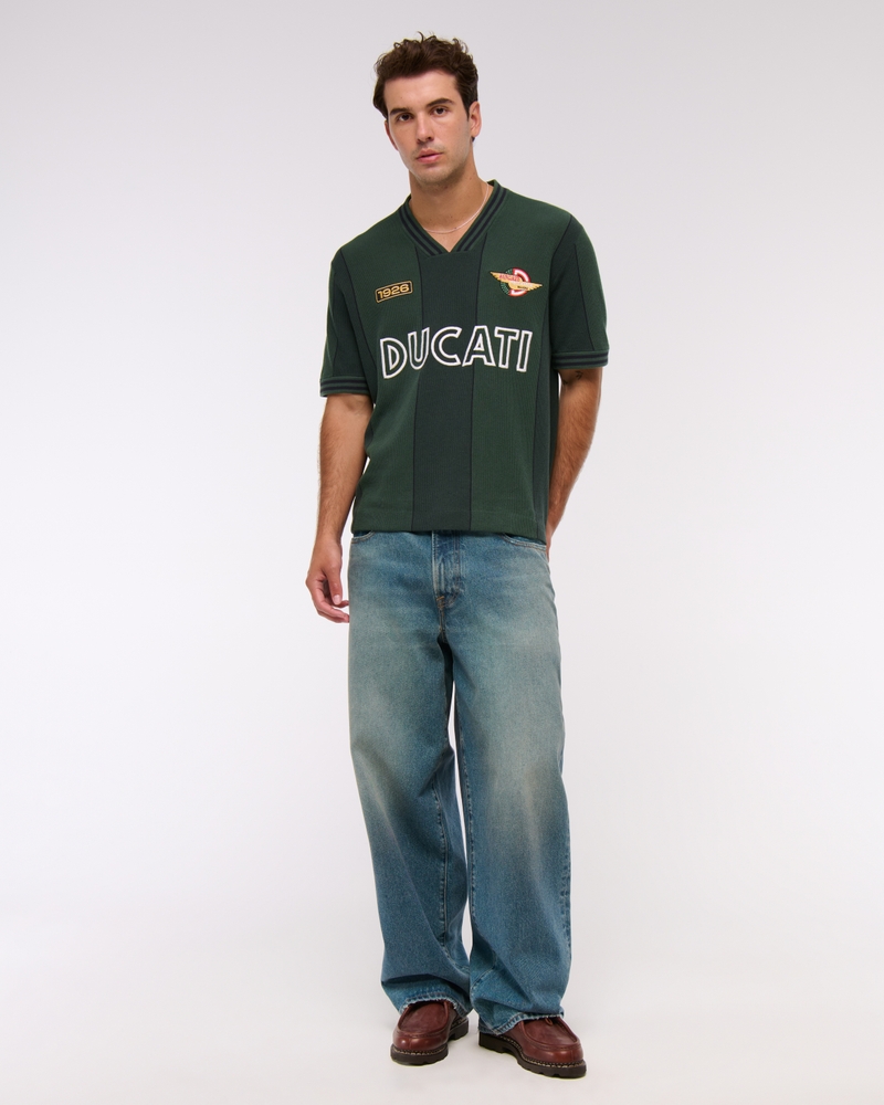 Ducati Soccer Jersey-Inspired Sweater