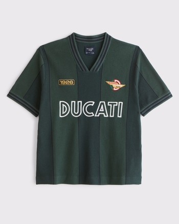 Ducati Soccer Jersey-Inspired Sweater from Abercrombie & Fitch - $26.97