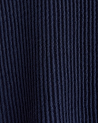 Plisse Zip Sweater Polo