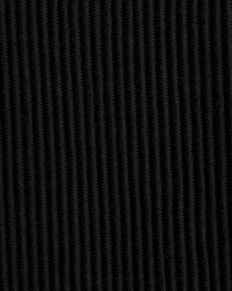 Plisse Zip Sweater Polo