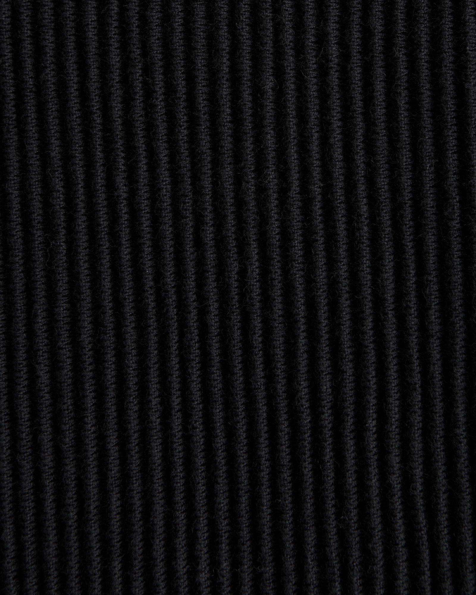 Plisse Zip Sweater Polo