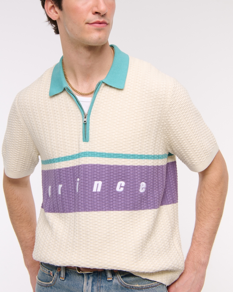 Prince Tennis Zip Sweater Polo