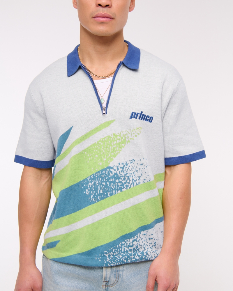 Prince Tennis Zip Sweater Polo