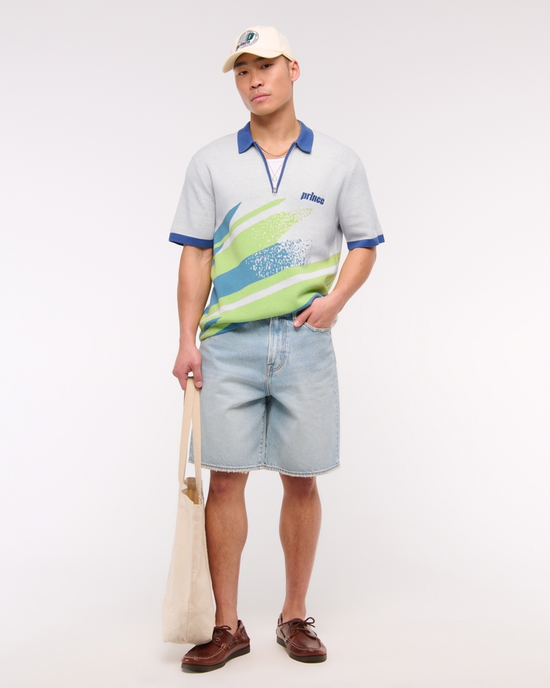 Prince Tennis Zip Sweater Polo