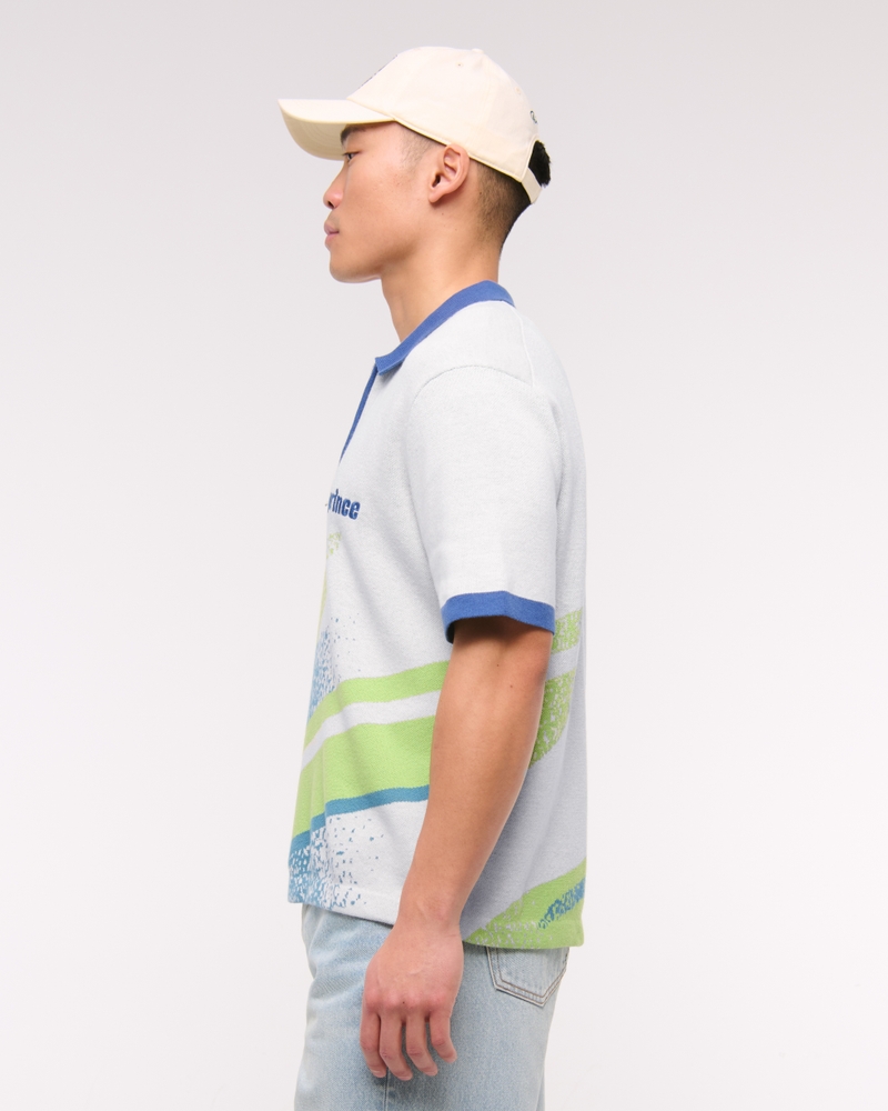 Prince Tennis Zip Sweater Polo