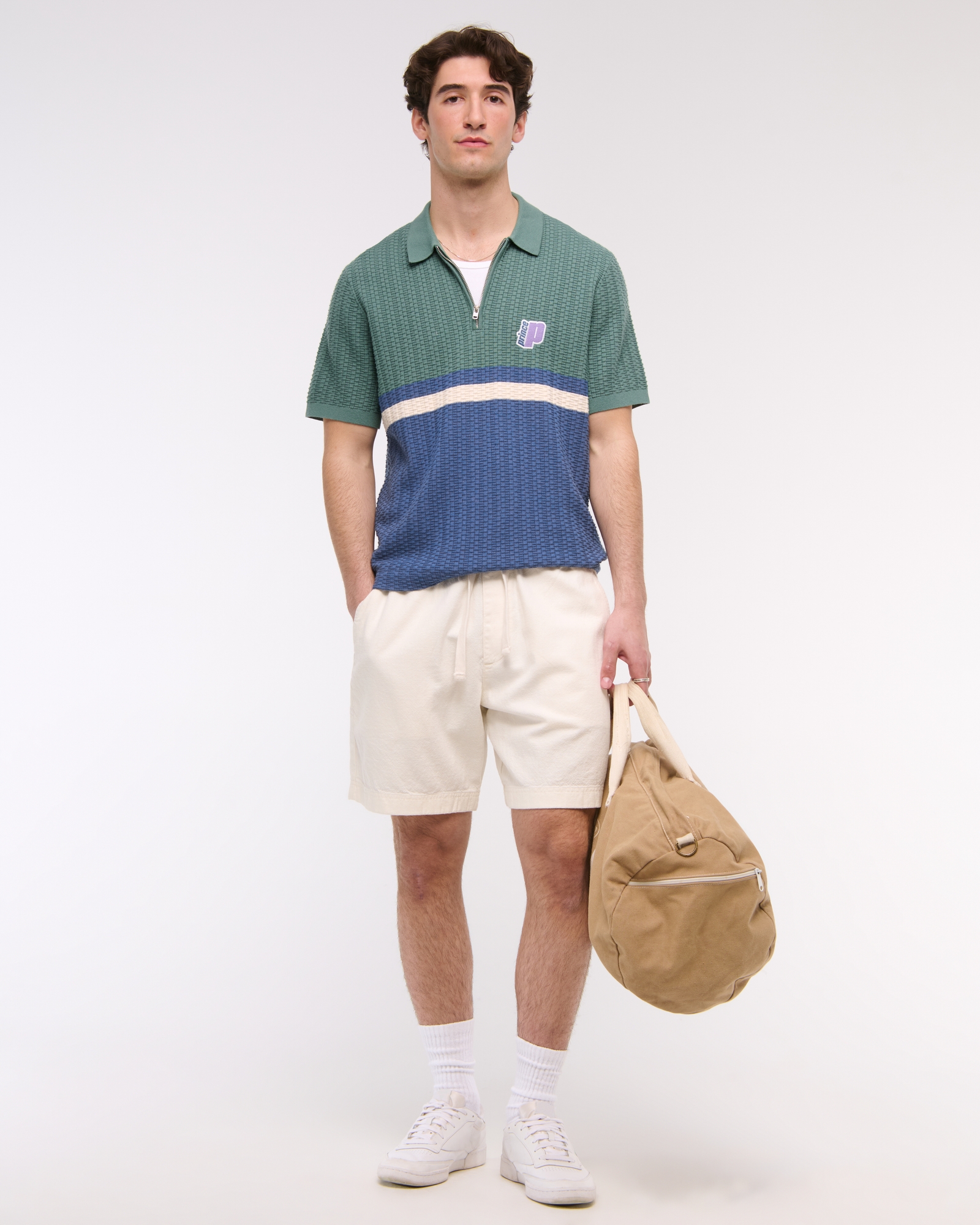 Prince Tennis Zip Sweater Polo