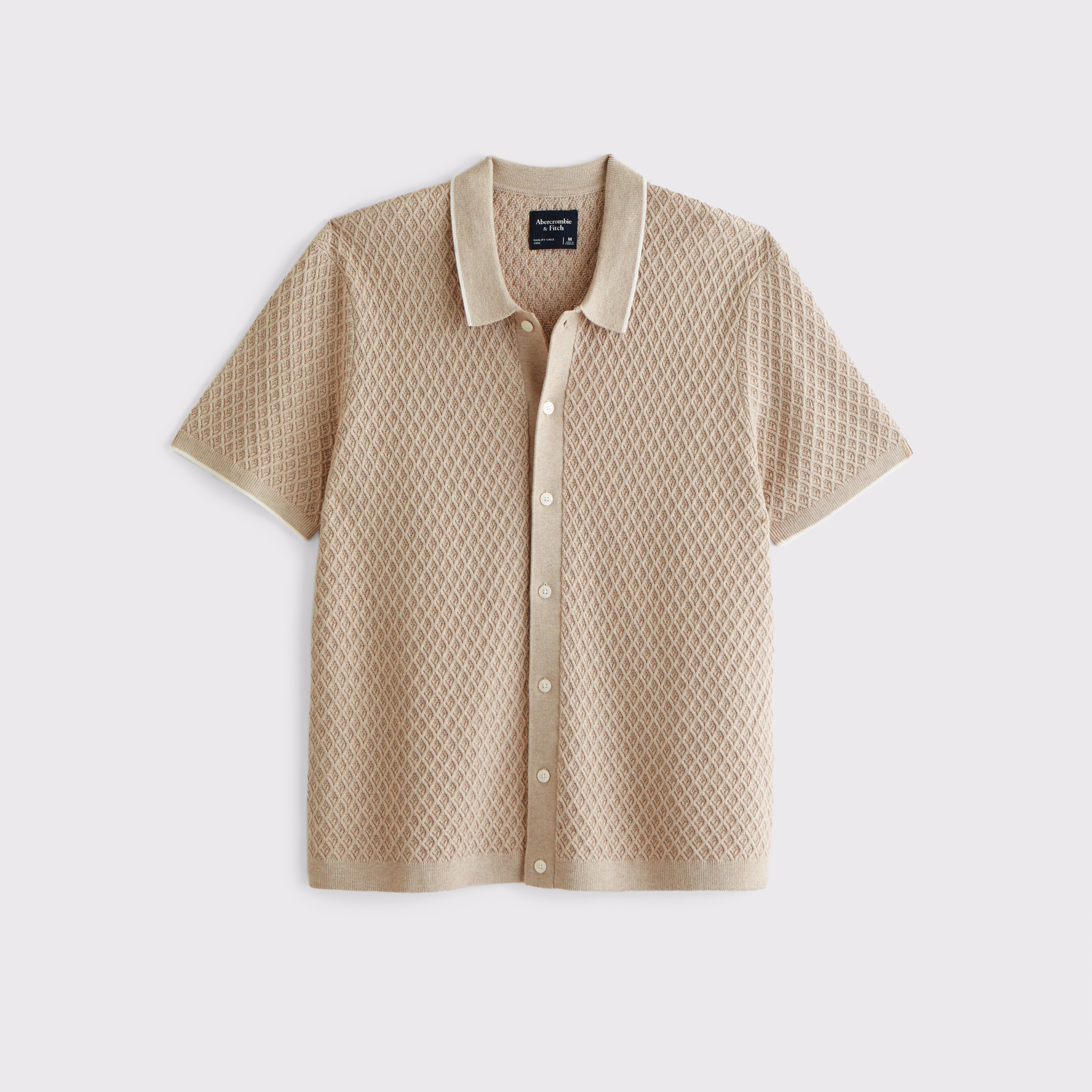 トップス tttmsw 23ss diamond knit polo 1_28711609-1cfa-48be-a407-