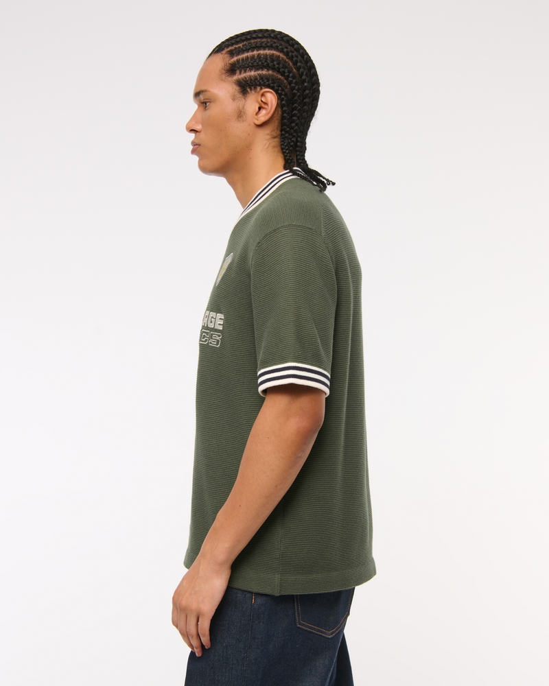 West Village Soccer Jersey-Inspired Sweater