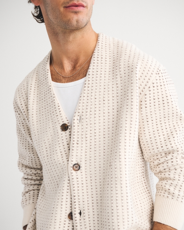 Textured Cardigan