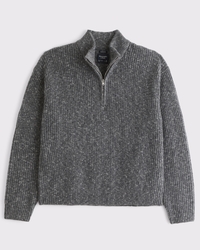 A&F Essential Half-Zip Sweater