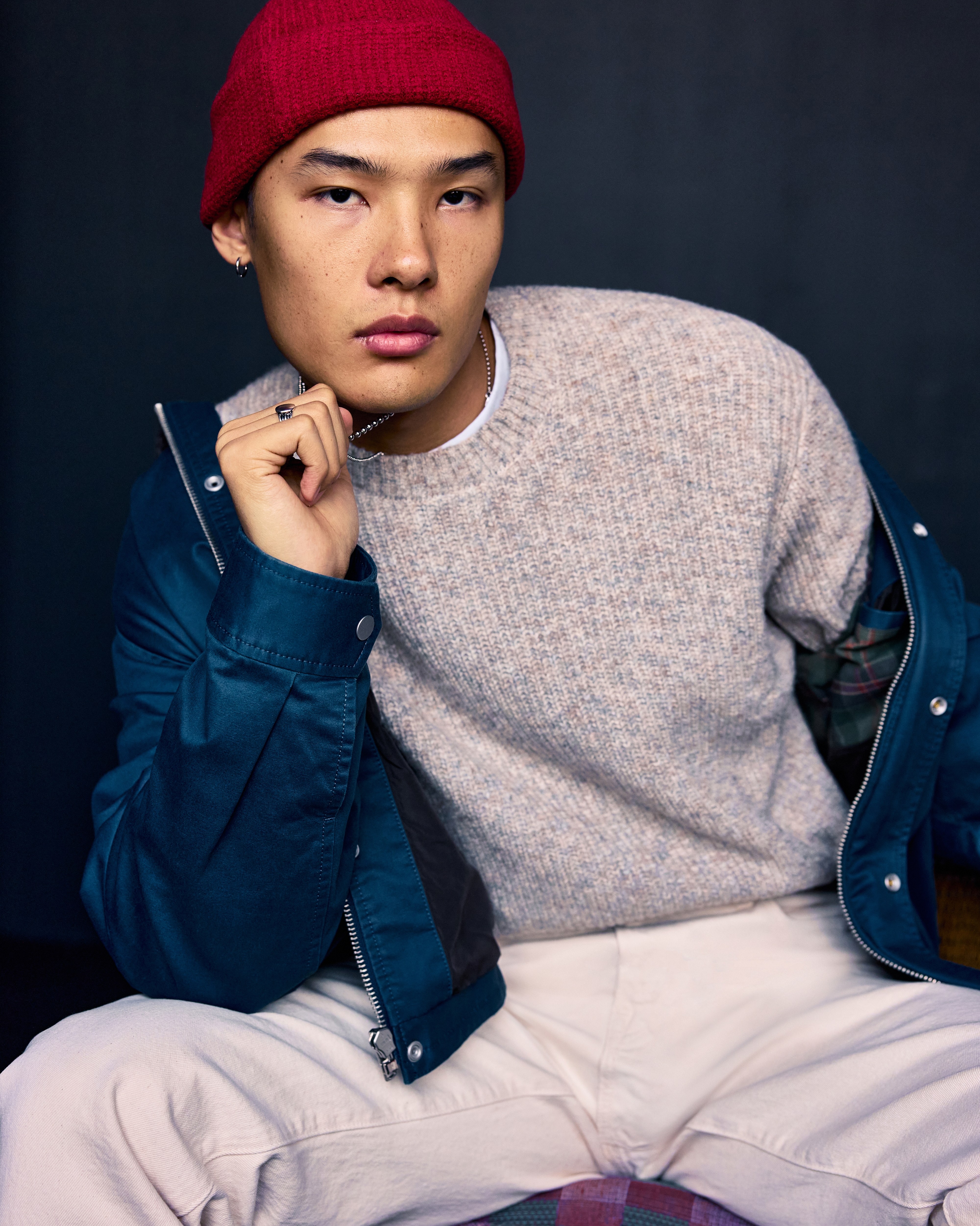 Abercrombie & Fitch A&f Essential Crew Sweater In Neutral