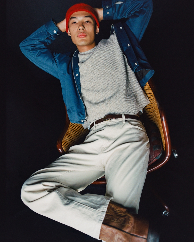 A&F Essential Crew Sweater