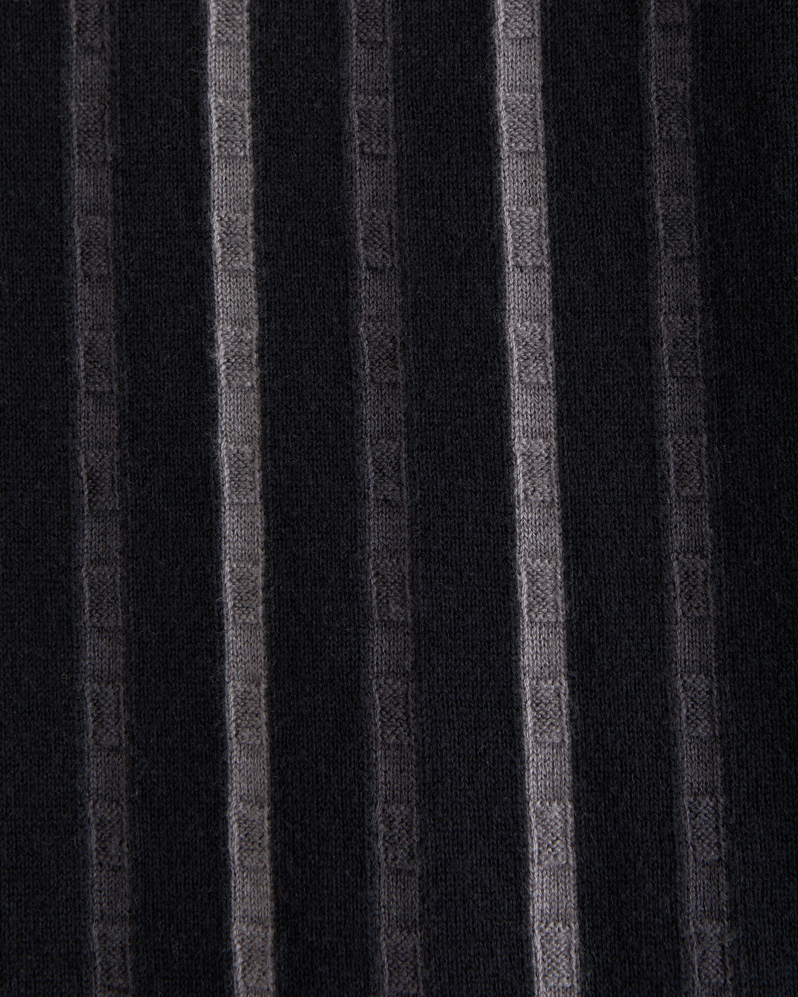 Long-Sleeve Zip Sweater Polo