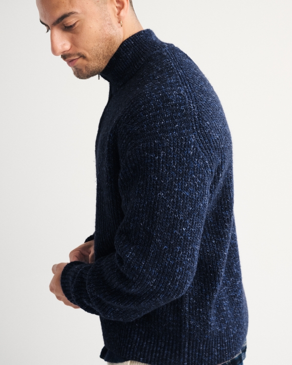 A&F Essential Half-Zip Sweater