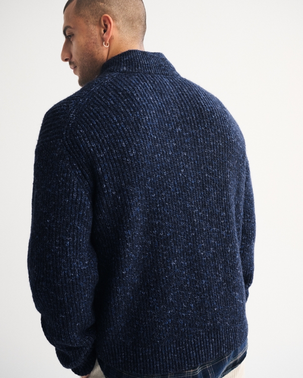 A&F Essential Half-Zip Sweater