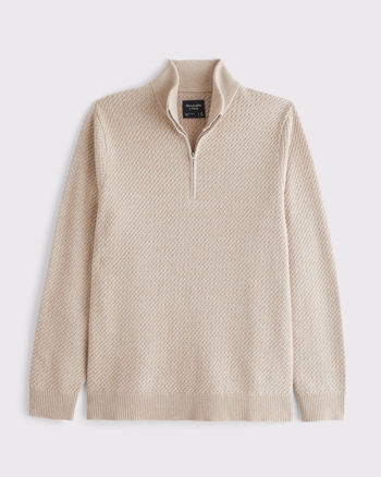 Cable Quarter-Zip Sweater from Abercrombie & Fitch - $69.99