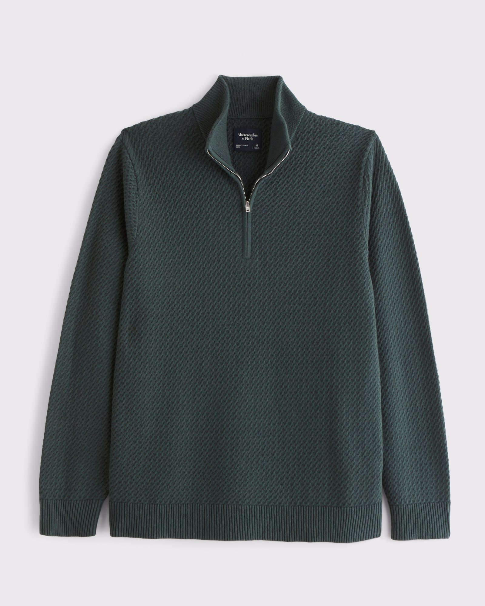 Cable Quarter-Zip Sweater