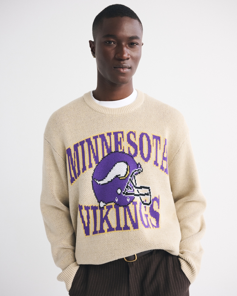 Minnesota Vikings Crew Sweater