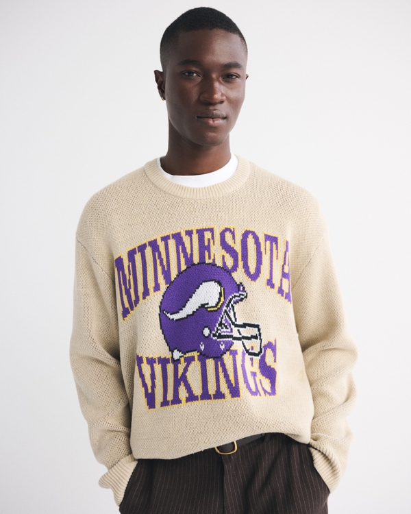 Minnesota Vikings Crew Sweater