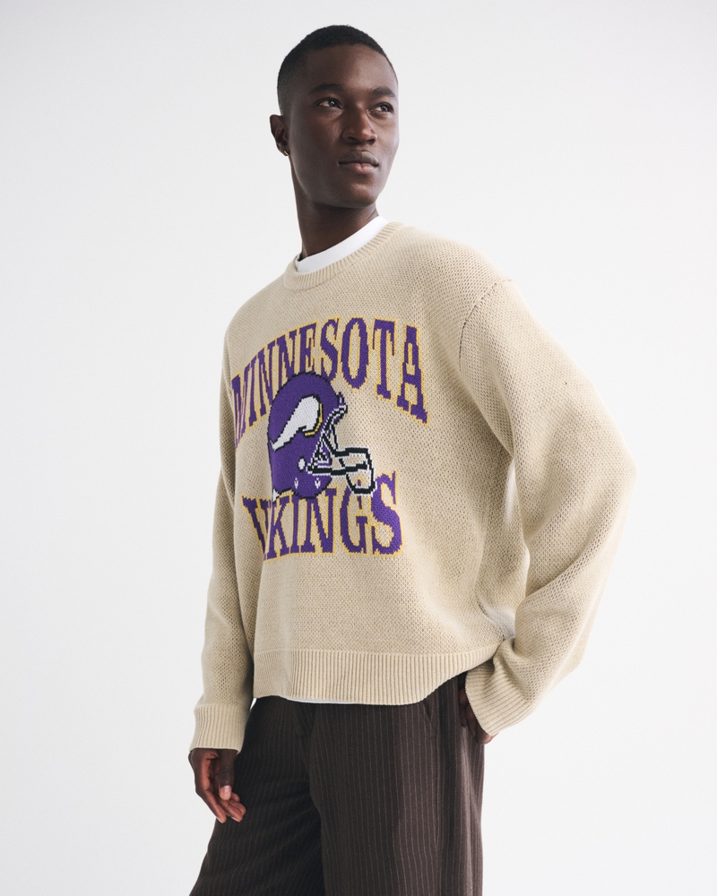 Minnesota Vikings Crew Sweater