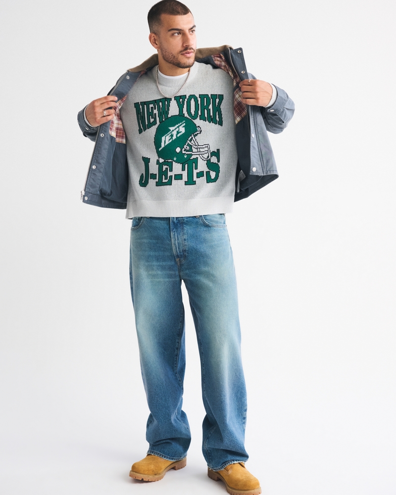New York Jets Crew Sweater