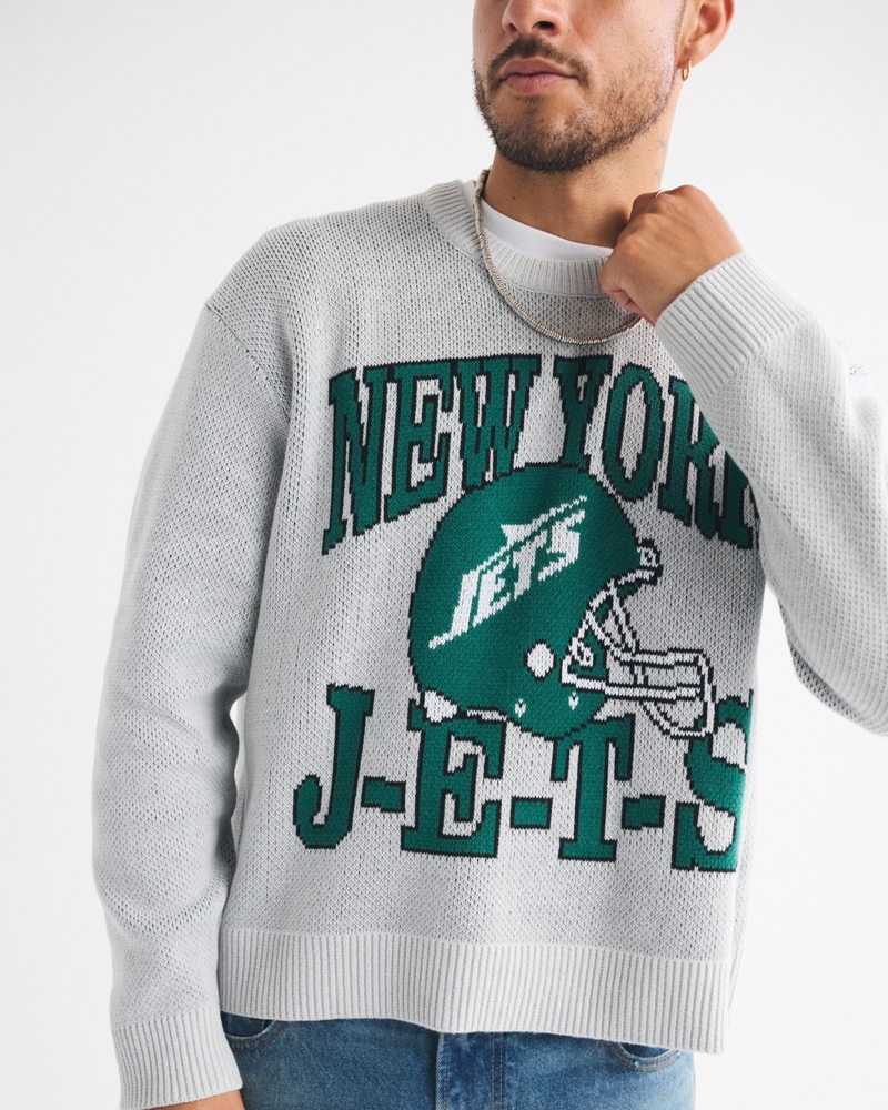 New York Jets Crew Sweater