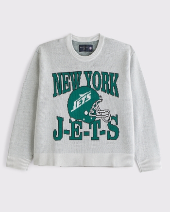 New York Jets Crew Sweater