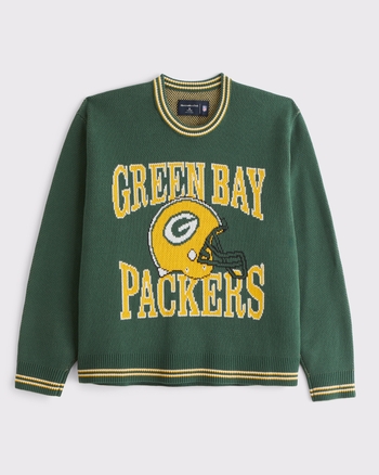NFL Green Bay Packers Crew Sweater | NFL Green Bay Packers | Abercrombie.com