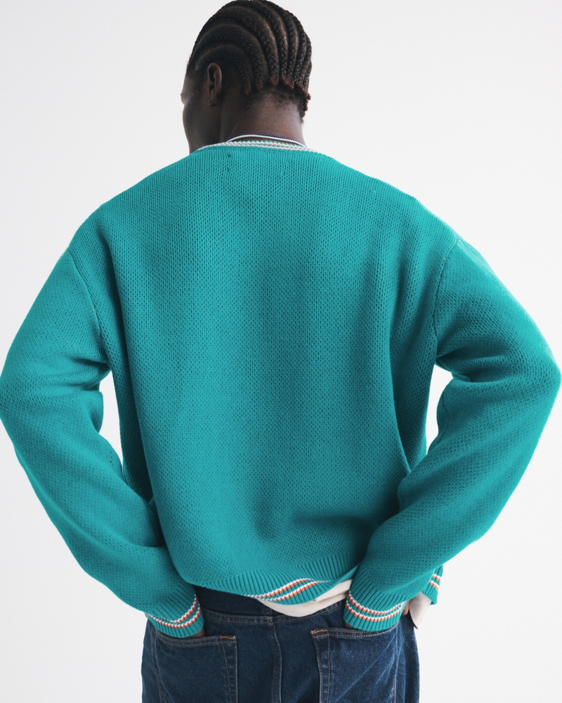 Miami Dolphins Crew Sweater