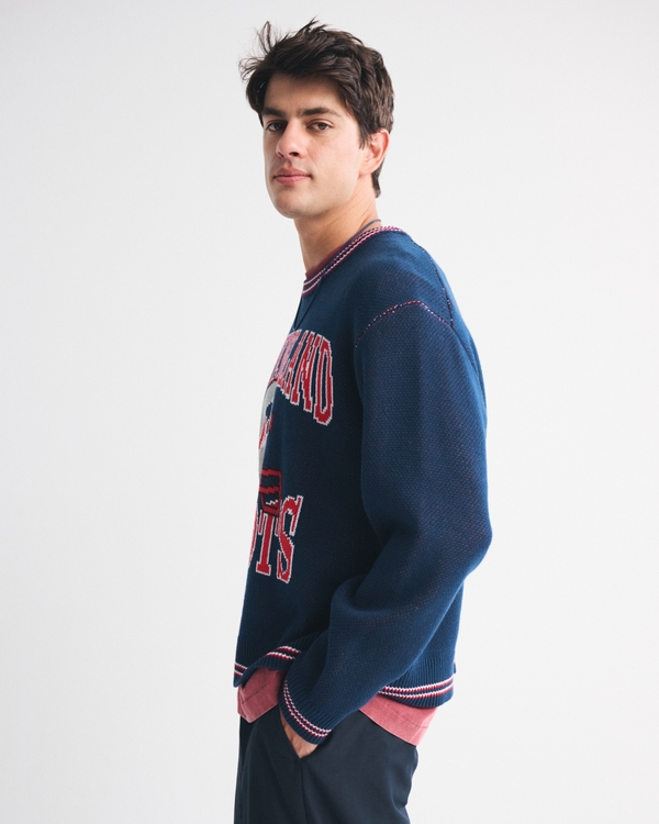 New England Patriots Crew Sweater