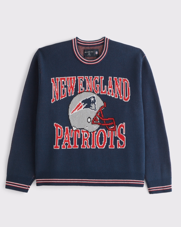 New England Patriots Crew Sweater