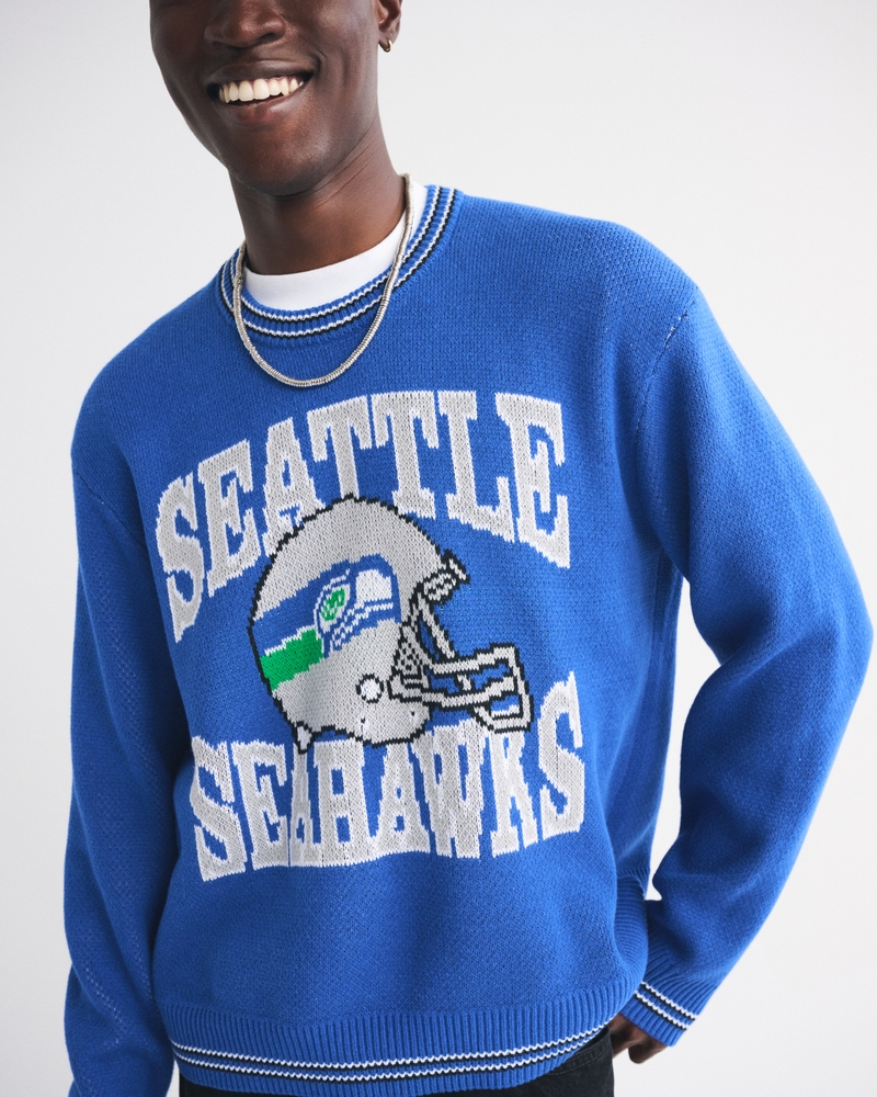 Seattle Seahawks Crew Sweater