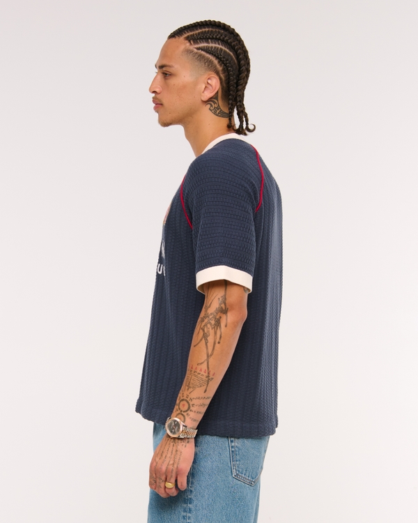 Random Golf Club Soccer Jersey-Inspired Sweater